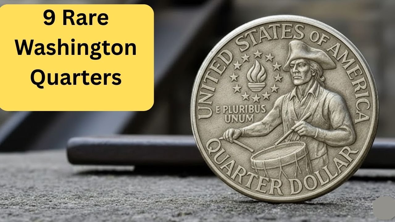 9 Rare Washington Quarters