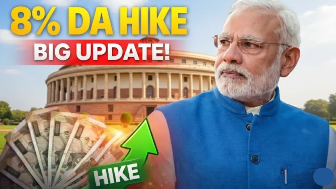 8% DA Hike Big Update