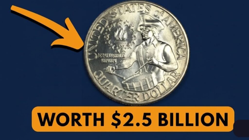 Rare Bicentennial Quarter Valued at $2.5 Billion