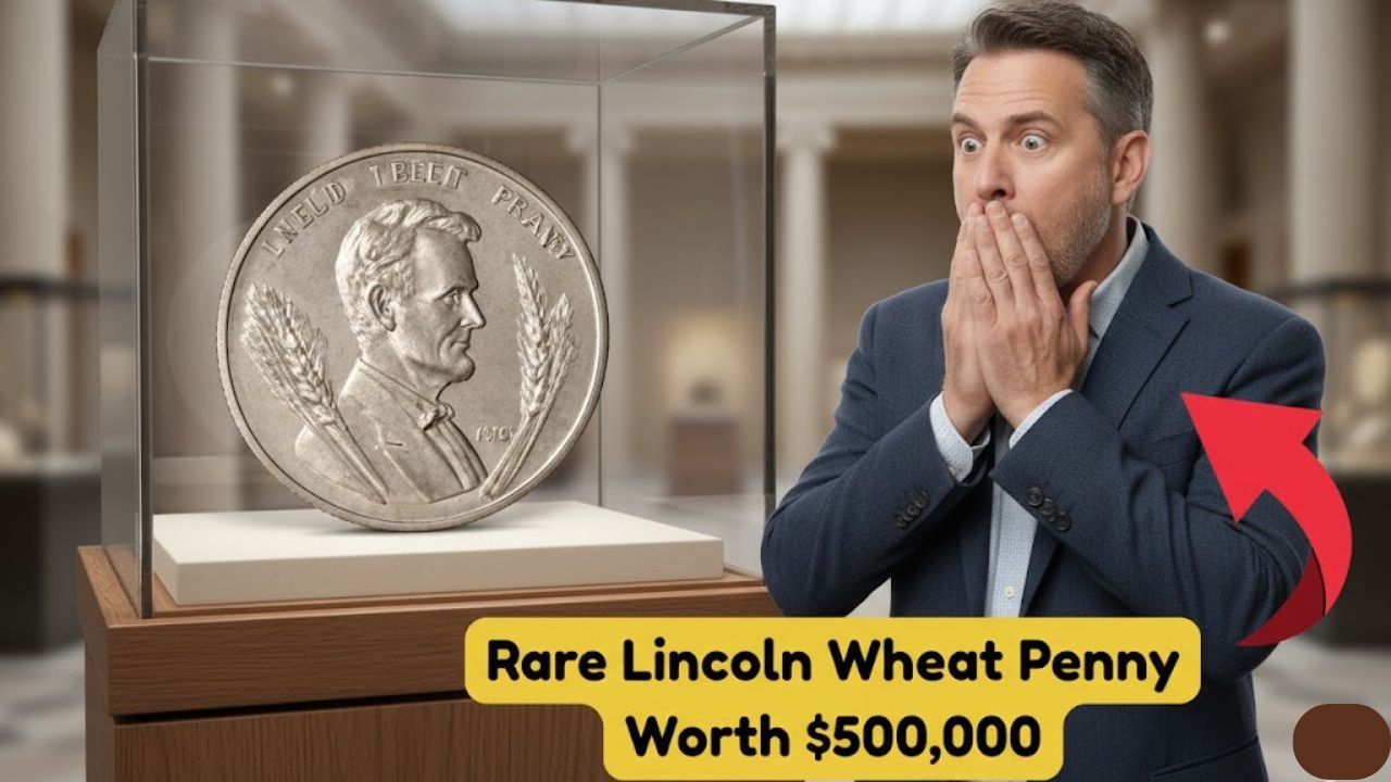 Rare Lincoln Wheat Penny Worth $500,000 Could Be in Your Pocket Right Now