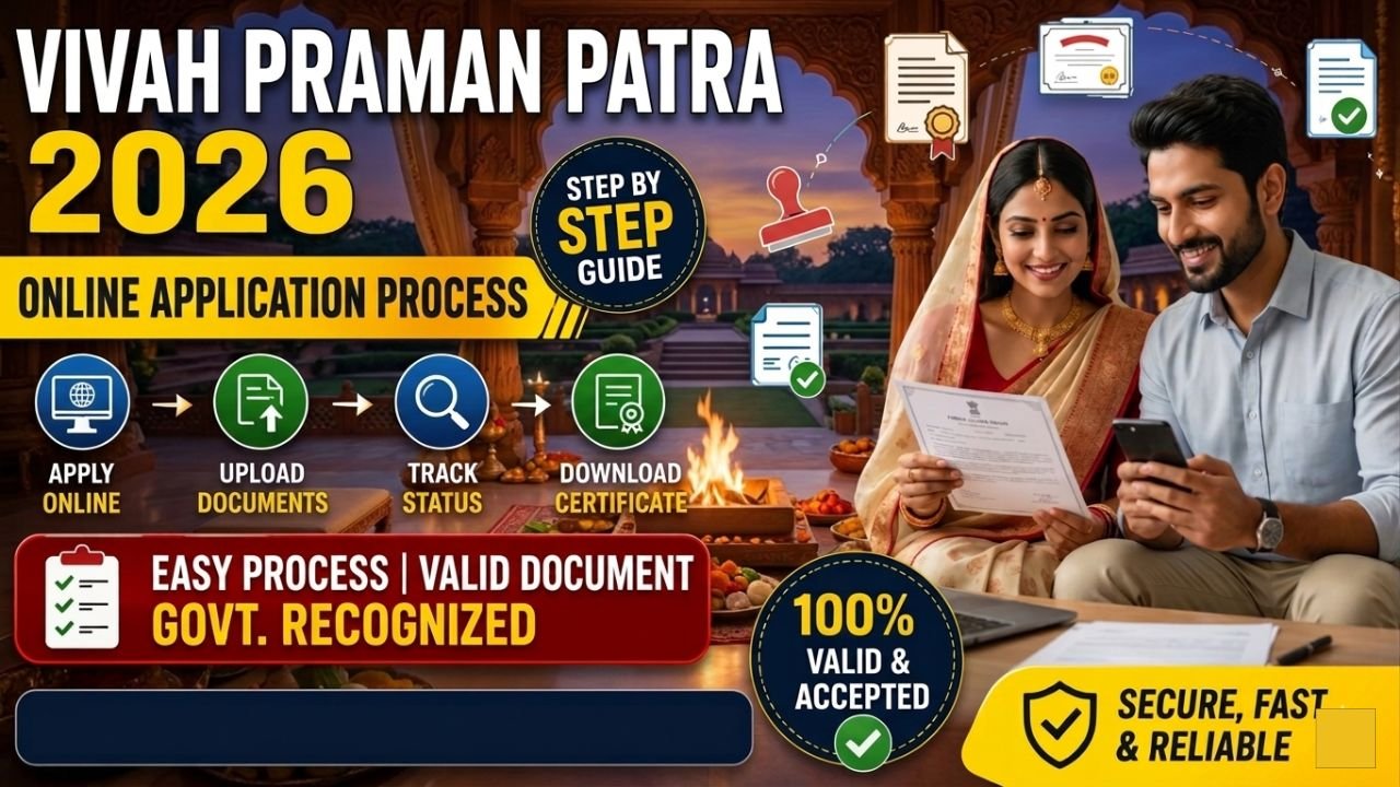 Marriage Certificate Online 2026
